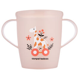 CANPOL BABIES TAZA CON ASAS TODDLERS 250ML TOYS CORAL