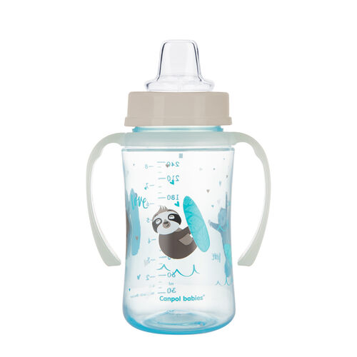 CANPOL BABIES TRAINING CUP 240 ML EASYSTART EXOTIC ANIMALS