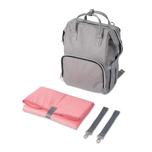 CANPOL BABIES MUM BACKPACK GREY