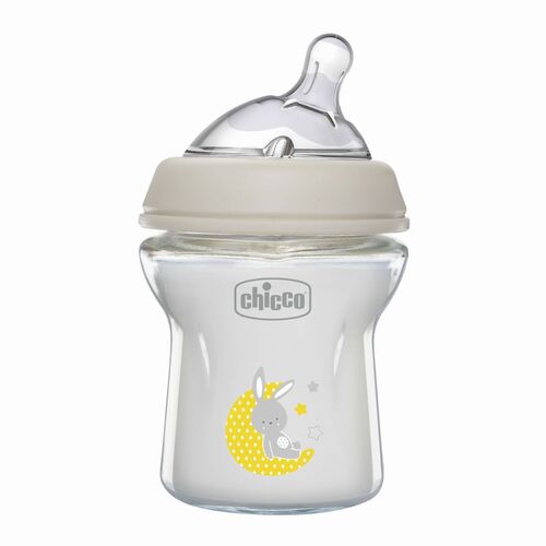 CHICCO BIBERON NATURALFEELING VIDRIO 0M+ 150ML