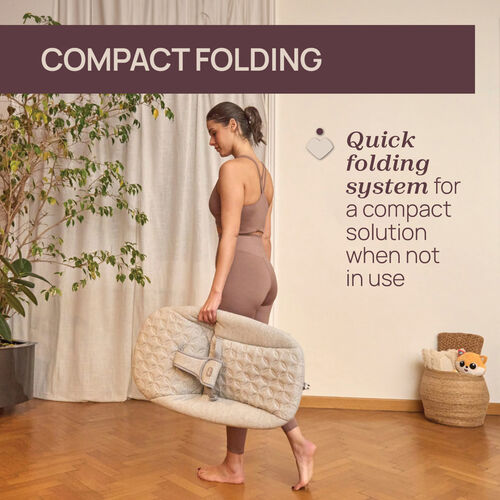 CHICCO HAMACA ZEN WAVE WOODEN GREY