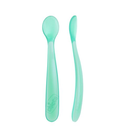 CHICCO CUCHARA EASY MEAL SILICONA AZUL 6M+