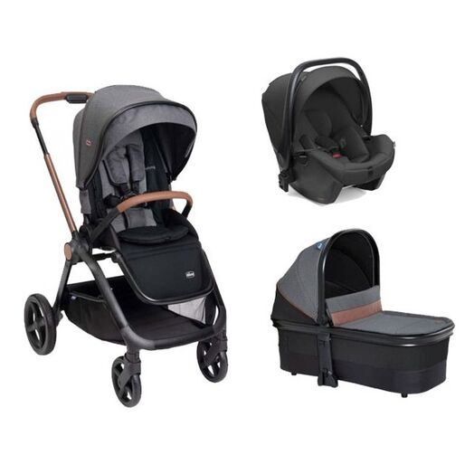 CHICCO MYSA TRIO BLACK SATIN