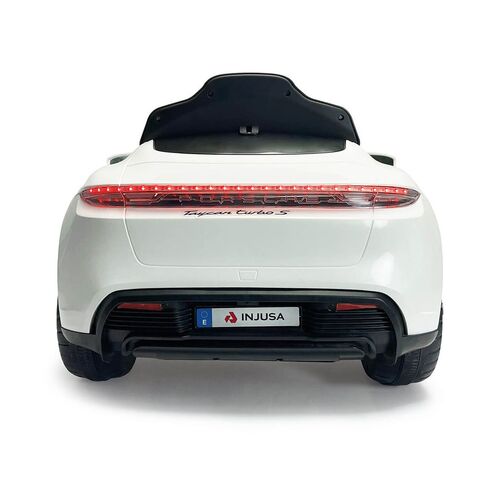 INJUSA PORSCHE TAYCAN BLANCO 12V
