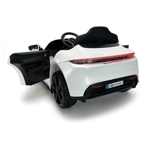 INJUSA PORSCHE TAYCAN BLANCO 12V