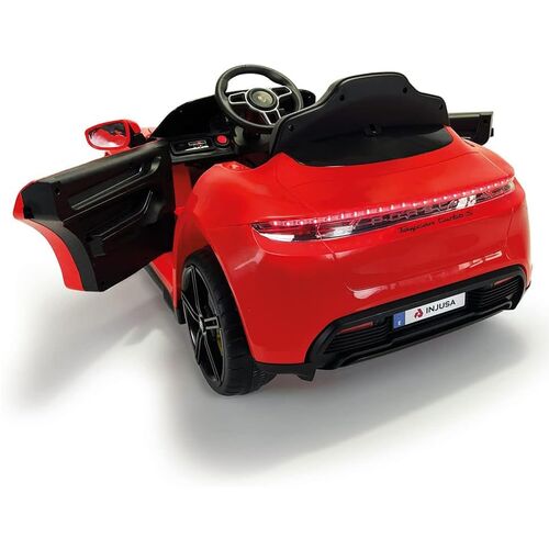 INJUSA PORSCHE TAYCAN ROJO 12V