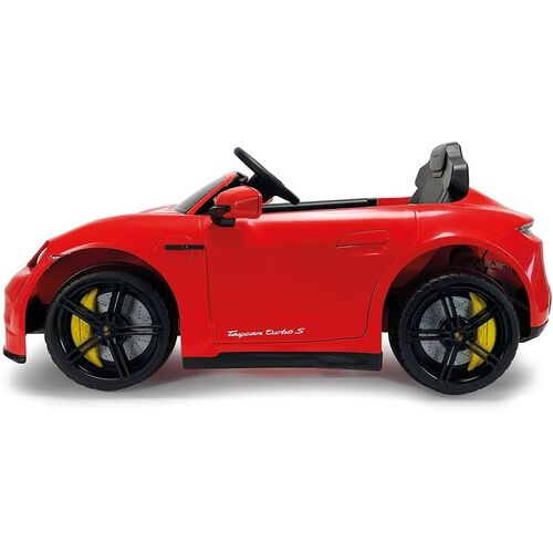 INJUSA PORSCHE TAYCAN ROJO 12V