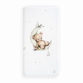 INTERBABY 2 PZAS  NORDICO  OSO LUNA ESTRELLAS VERDE