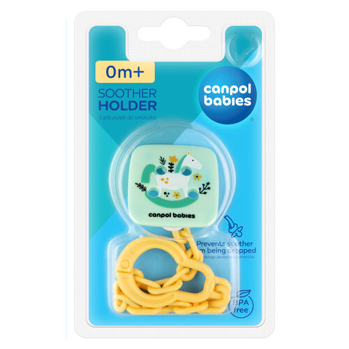 CANPOL BABIES CADENA CHUPETE TOYS VERDE