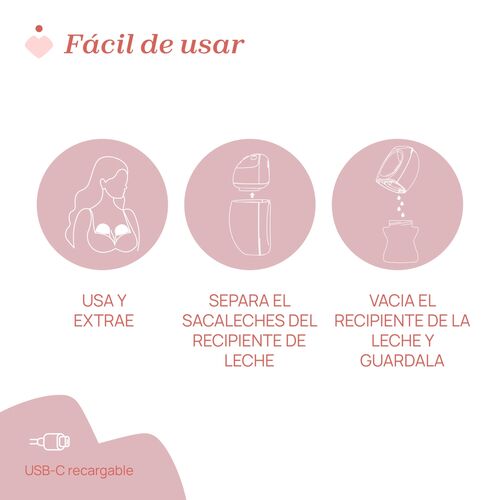CHICCO SACALECHES ELECTRICO DOBLE MANOS LIBRES