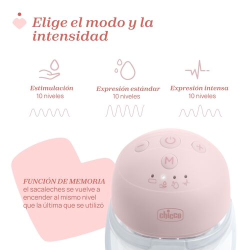 CHICCO SACALECHES ELECTRICO DOBLE MANOS LIBRES