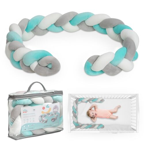 INTERBABY CHICHONERA TRENZADA VERDE