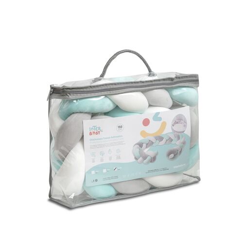 INTERBABY CHICHONERA TRENZADA VERDE