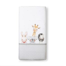 INTERBABY 2 PZAS NORDICO ANIMALS ACUARELA GRIS