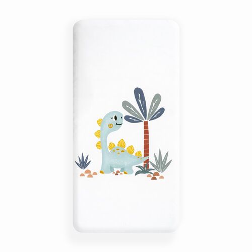 INTERBABY 2 PZAS DINOSAURIO PALMERA BLANCO