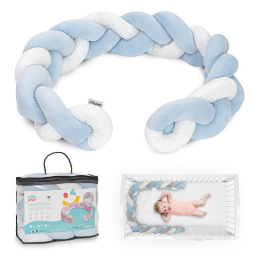 INTERBABY CHICHONERA TRENZADA UNIVERSO AZUL
