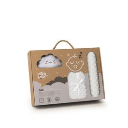 INTERBABY SET MANTA+ANTIVUELCO+LAMPARITA VERDE