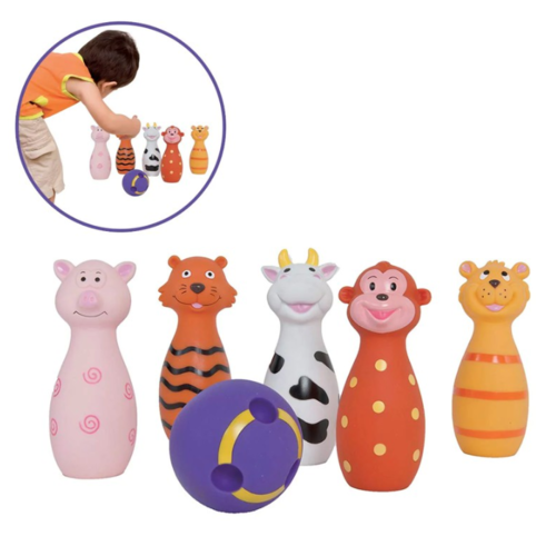 LUDI JUEGO DE BOLOS ANIMALES