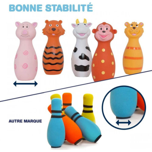 LUDI JUEGO DE BOLOS ANIMALES