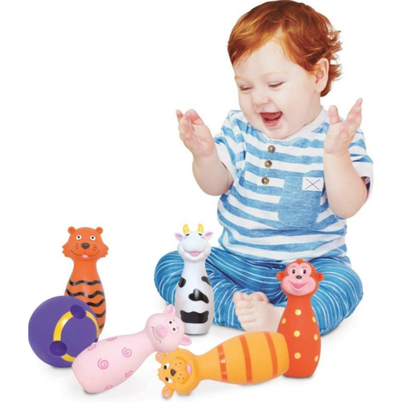 LUDI JUEGO DE BOLOS ANIMALES