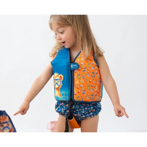 KIOKIDS CHALECO NEOPRENO MARINO 12-24 M TALLA S
