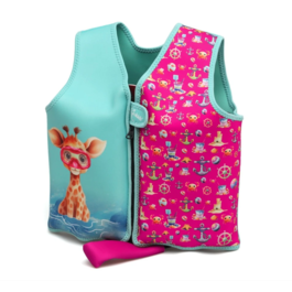 KIOKIDS CHALECO NEOPRENO FUCSIA 12-24 M TALLA S