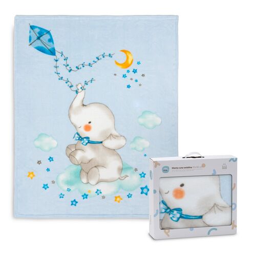 INTERBABY MANTA CUNA SEDALINA COMETA AZUL ...
