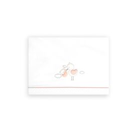 INTERBABY TRIPTICO COCHE CIGUEÑA OSO BCO/ROSA