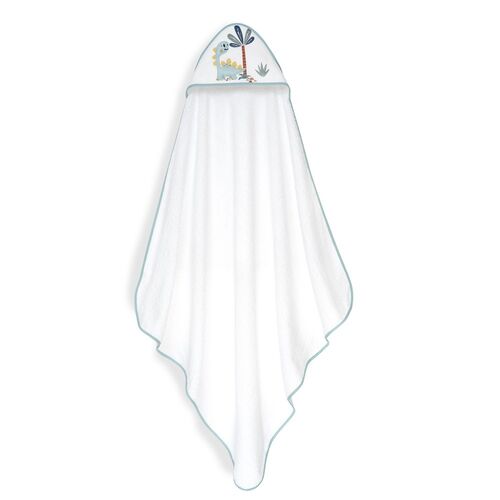 INTERBABY CAPA BAÑO PALMERA DINOSAURIO VERDE