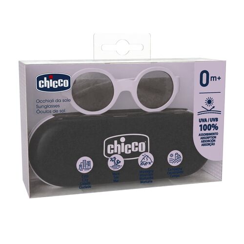 CHICCO GAFA SOL LILA 0M+