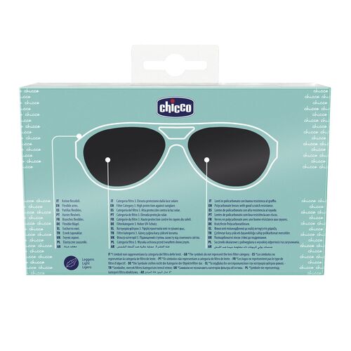 CHICCO GAFAS DE SOL LENTE ESPEJO VERDE 36M+