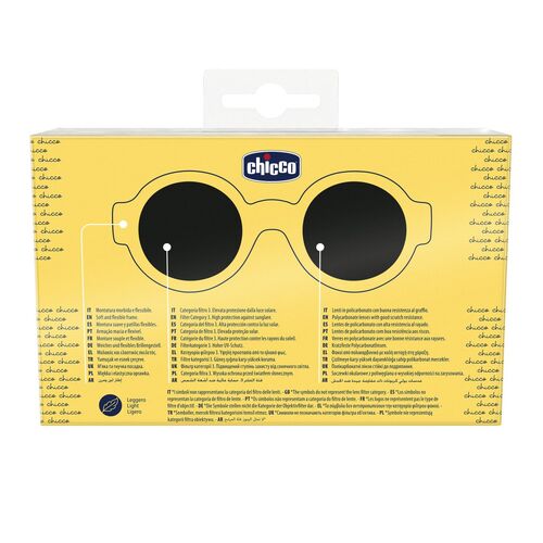 CHICCO GAFA SOL LENTES ESPEJO AMARILLO