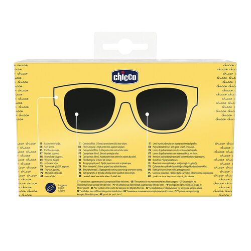 CHICCO GAFA SOL LENTES AMARILLO 12 M+