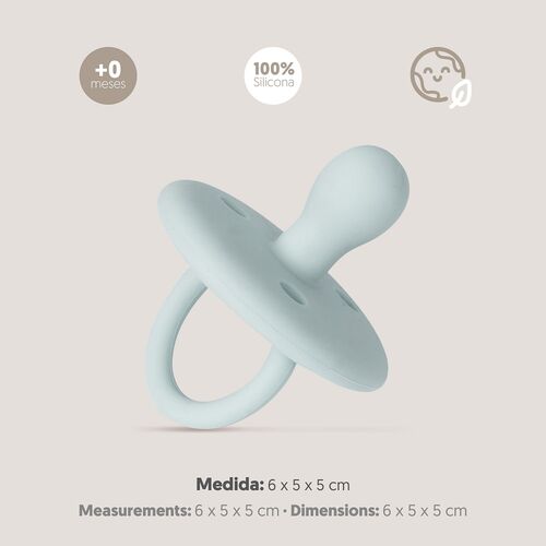 INTERBABY CHUPETE SILICONA AZUL ...
