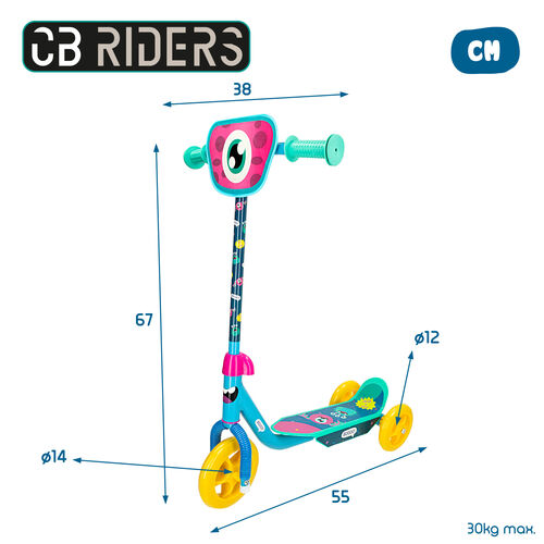 CB RIDERS SCOOTER 3 RUEDAS