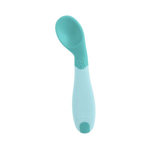 CHICCO PRIMERA CUCHARA 8M+ AZUL