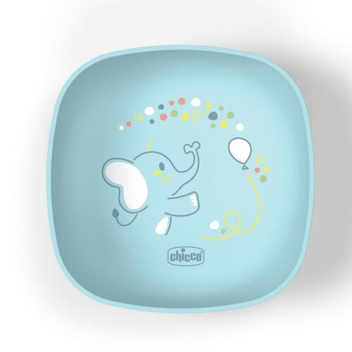 CHICCO BOL CON TAPA ELEFANTE 6M+ AZUL
