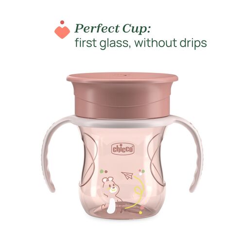 CHICCO SET ALIMENTACION OSITO 12M+ ROSA