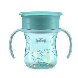 CHICCO VASO PERFECT 360 12M+ AZUL 200ML