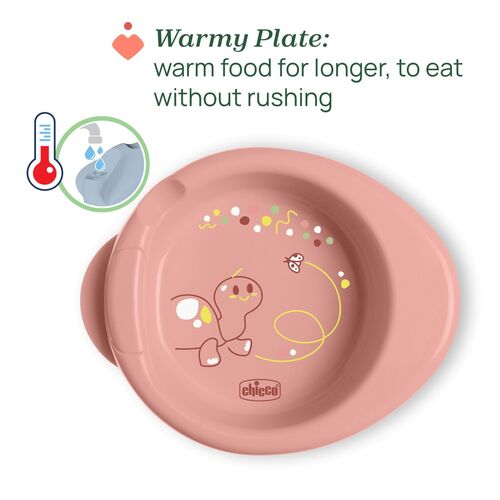 CHICCO SET ALIMENTACION 6M+ TORTUGA ROSA