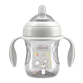 CHICCO VASO TRANSICION +4M GRIS 200ML
