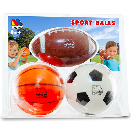 MOLTO ACTIVITY SET PELOTAS DEPORTIVAS
