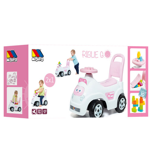 MOLTO CORREPASILLOS ROSA CON BLOQUES