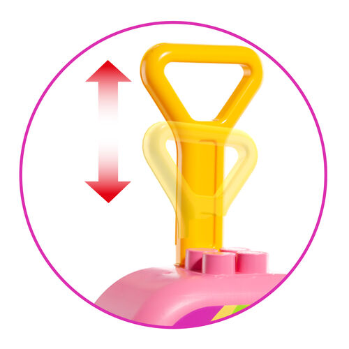 MOLTO BLOCKS TROLLEY 20 PZAS ROSA