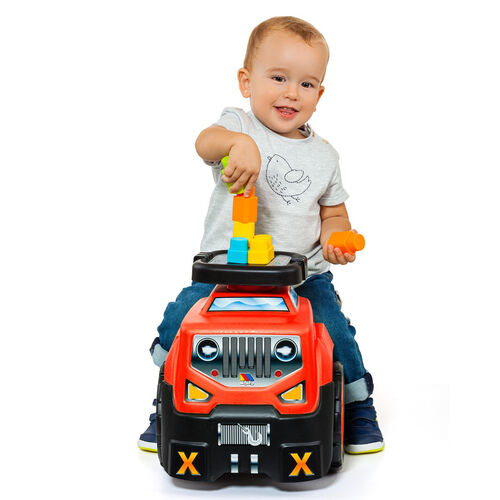 MOLTO RIDE ON SUV WITH 10 BLOCK RED