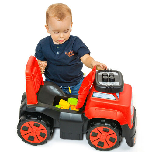 MOLTO RIDE ON SUV WITH 10 BLOCK RED