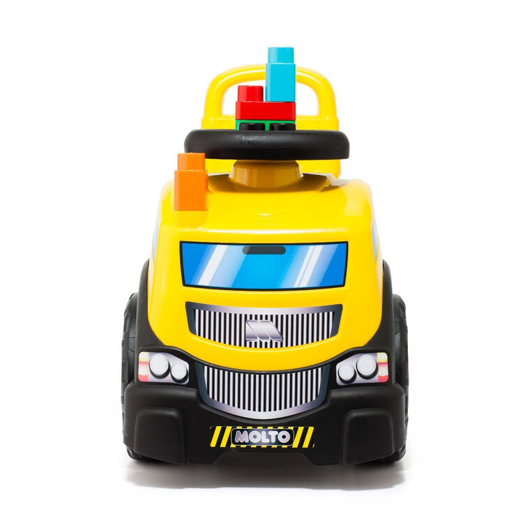 MOLTO RIDE ON TRUCK WITH 50 BLOQUES