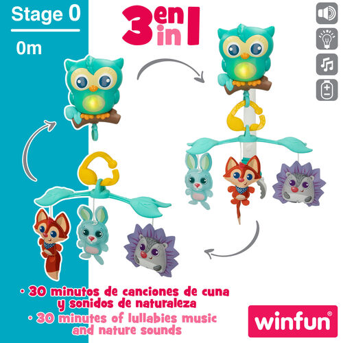 WINFUN MOVIL CUNA BOSQUE 3 EN 1
