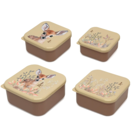 KIOKIDS SET RECIPIENTES CIERVO BEIG