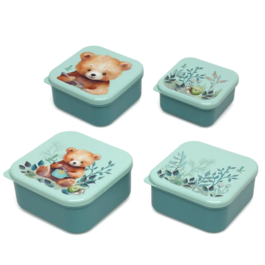 KIOKIDS SET DE RECIPIENTES OSO VERDE SALVIA